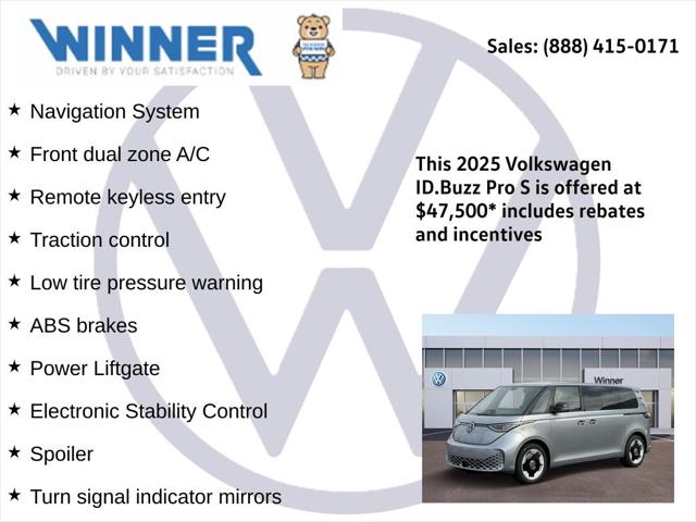 2025 Volkswagen ID. Buzz Pro S