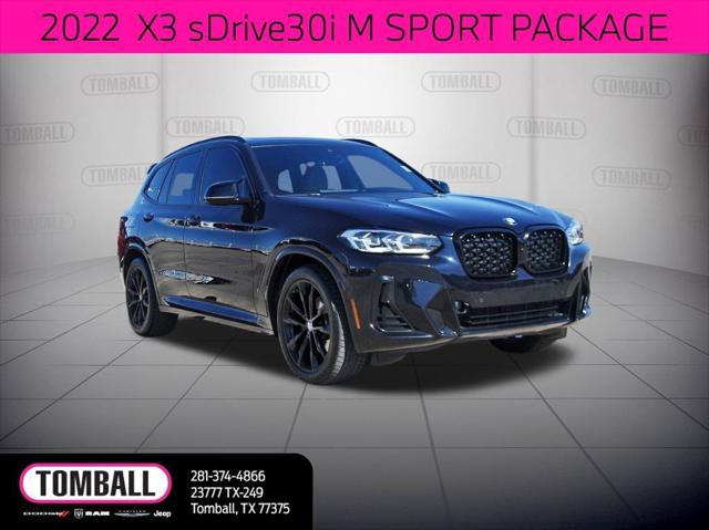 2022 BMW X3 sDrive30i