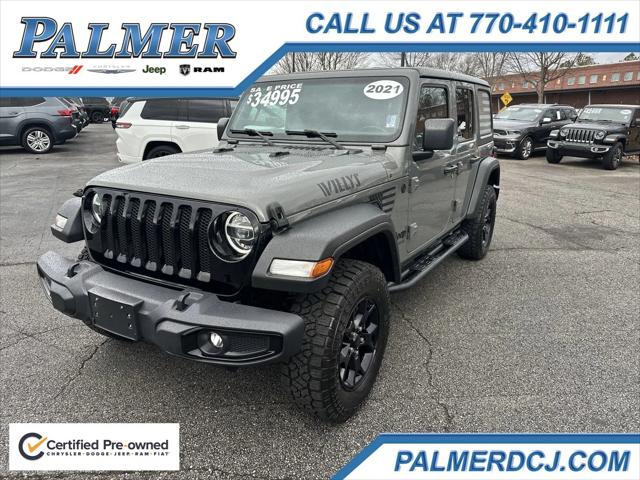 2021 Jeep Wrangler Unlimited Willys 4x4