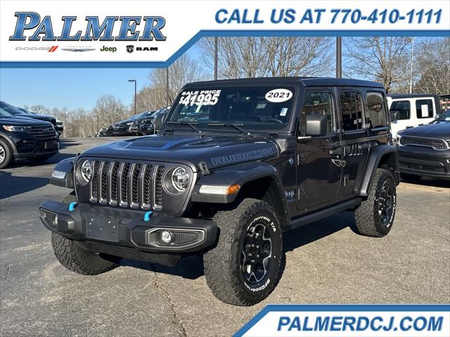 2021 Jeep Wrangler 4xe Unlimited Rubicon 4x4