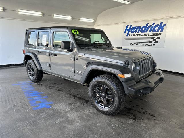 2020 Jeep Wrangler Unlimited Sport S 4X4