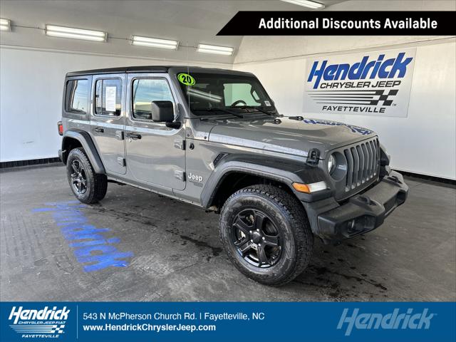2020 Jeep Wrangler Unlimited Sport S 4X4