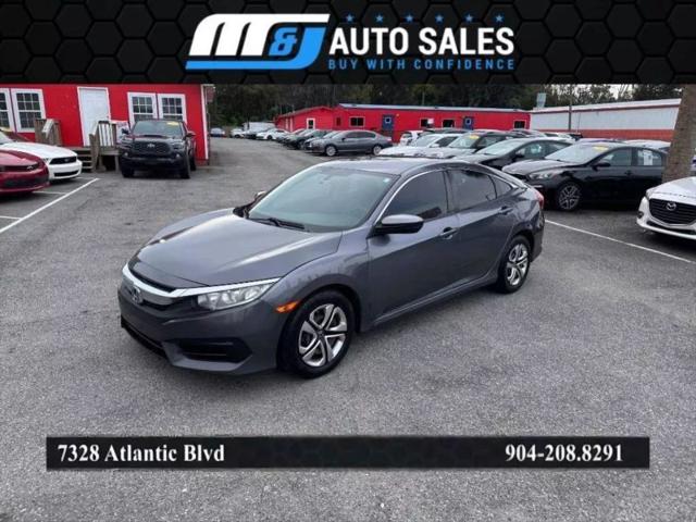 2016 Honda Civic LX for sale in Jacksonville, FL