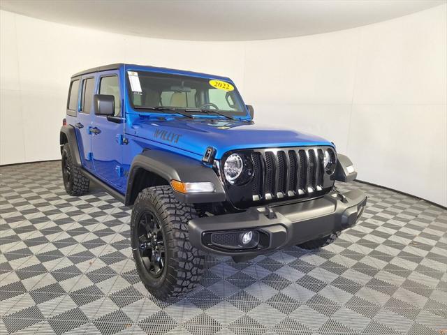 2022 Jeep Wrangler Unlimited Willys Sport 4x4