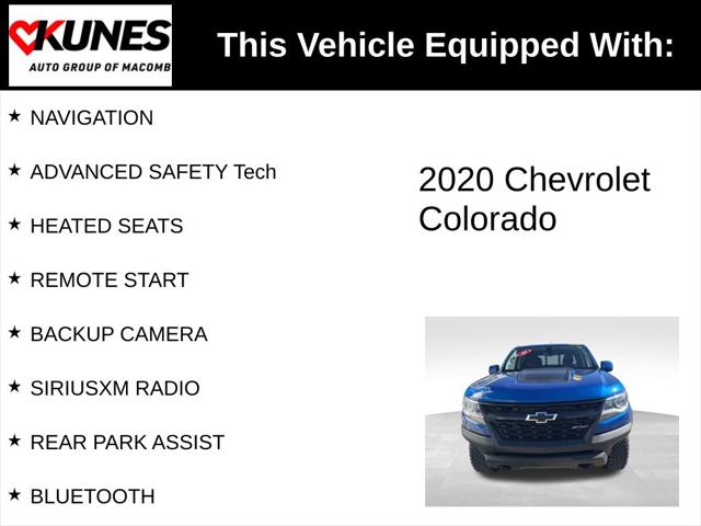 2020 Chevrolet Colorado 4WD Crew Cab Short Box ZR2