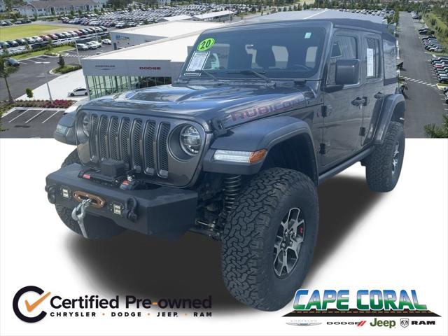 2020 Jeep Wrangler Unlimited Rubicon 4X4