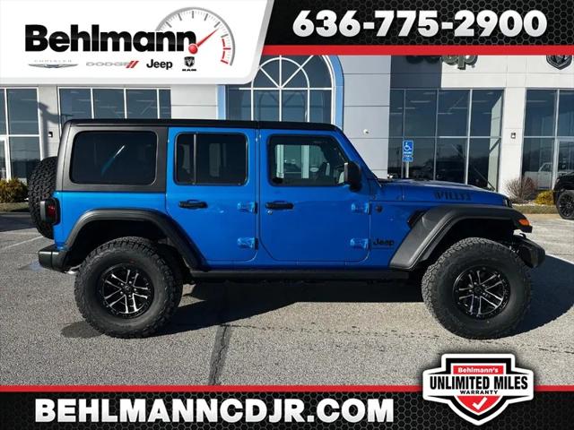 2025 Jeep Wrangler WRANGLER 4-DOOR WILLYS