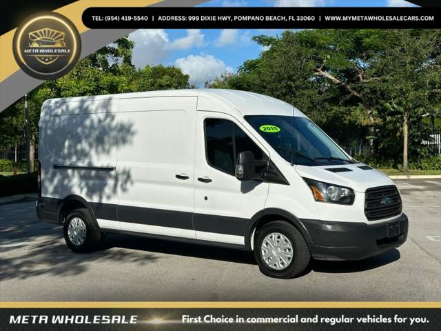 2015 Ford Transit Medium Roof w/Sliding Side Door w/LWB Van for sale in Pompano Beach, FL