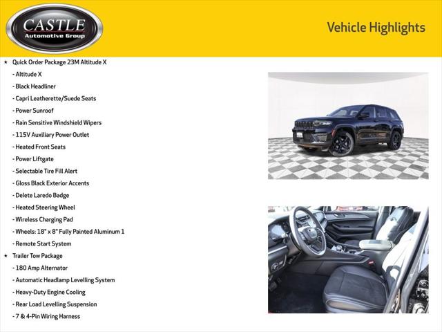 2025 Jeep Grand Cherokee GRAND CHEROKEE ALTITUDE X 4X4