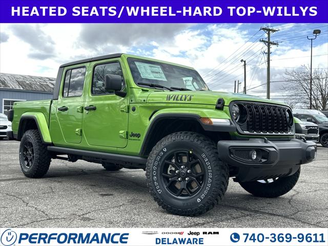 2025 Jeep Gladiator GLADIATOR WILLYS 4X4 2025 Jeep Gladiator GLADIATOR WILLYS 4X4