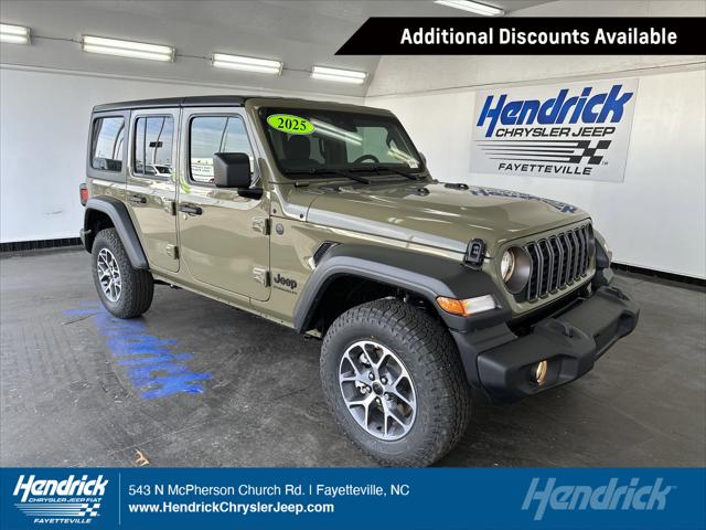2025 Jeep Wrangler WRANGLER 4-DOOR SPORT S