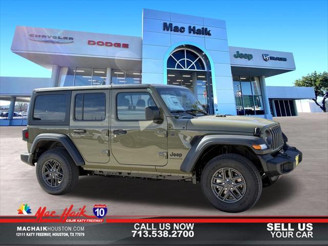 2025 Jeep Wrangler WRANGLER 4-DOOR SPORT S