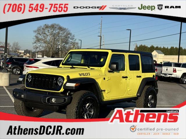 2024 Jeep Wrangler 4-Door Willys 4x4