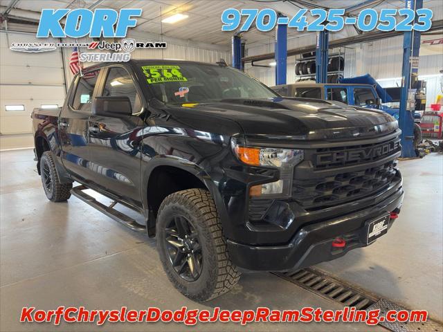 2024 Chevrolet Silverado 1500 4WD Crew Cab Short Bed Custom Trail Boss