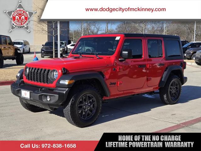 2024 Jeep Wrangler 4-Door Sport S 4x4