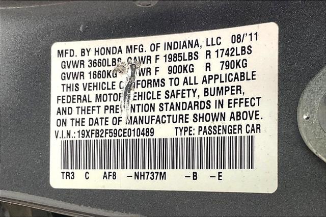 Used 2012 Honda Civic For Sale in Olive Branch, MS