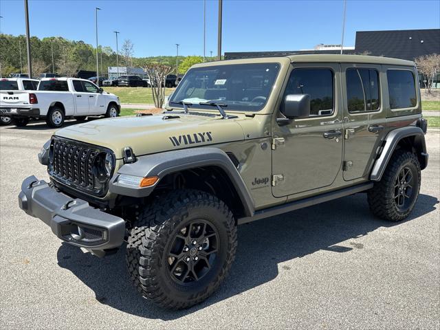 2025 Jeep Wrangler WRANGLER 4-DOOR WILLYS