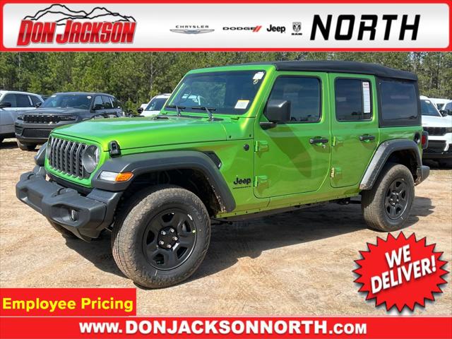 2025 Jeep Wrangler WRANGLER 4-DOOR SPORT