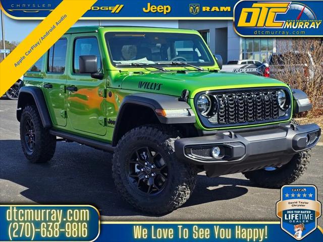 2025 Jeep Wrangler WRANGLER 4-DOOR WILLYS