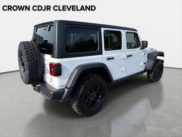 2025 Jeep Wrangler 4-Door Willys 4x4