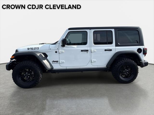 2025 Jeep Wrangler 4-Door Willys 4x4