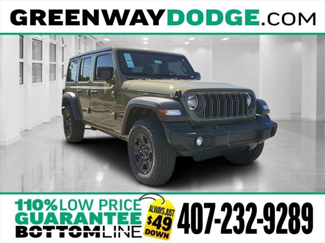 2025 Jeep Wrangler WRANGLER 4-DOOR SPORT