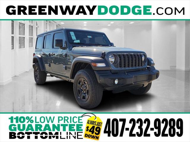 2025 Jeep Wrangler WRANGLER 4-DOOR SPORT