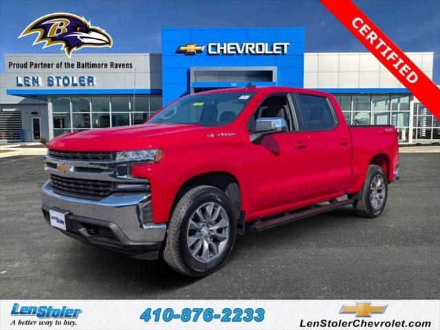 2021 Chevrolet Silverado 1500 4WD Crew Cab Short Bed LT with 2FL