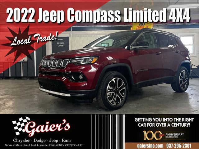 2022 Jeep Compass Limited 4x4 2022 Jeep Compass Limited 4x4
