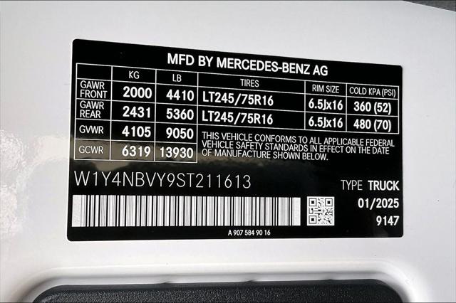 2025 Mercedes-Benz Sprinter 2500 Standard Roof 4-Cyl Diesel HO