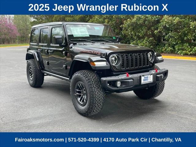 2025 Jeep Wrangler WRANGLER 4-DOOR RUBICON X