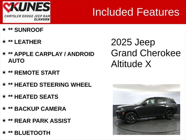2025 Jeep Grand Cherokee GRAND CHEROKEE ALTITUDE X 4X4