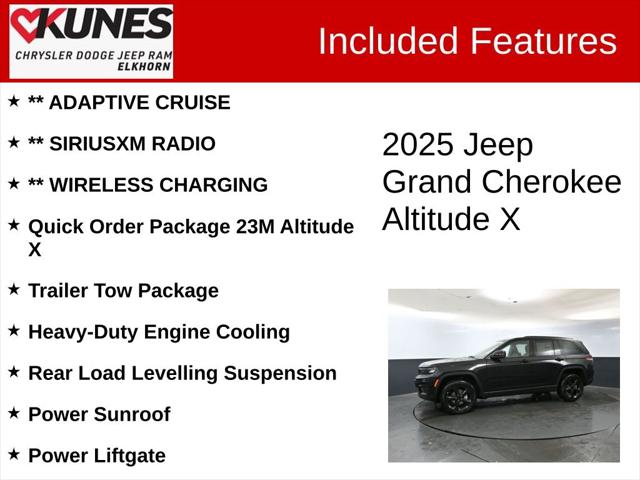 2025 Jeep Grand Cherokee GRAND CHEROKEE ALTITUDE X 4X4