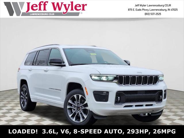 2025 Jeep Grand Cherokee GRAND CHEROKEE L OVERLAND 4X4 2025 Jeep Grand Cherokee GRAND CHEROKEE L OVERLAND 4X4