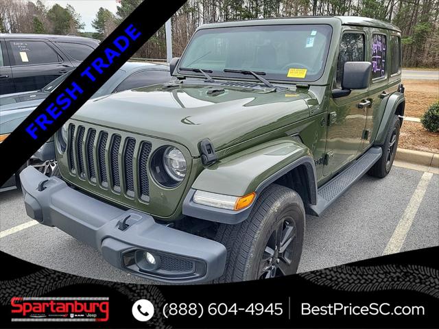 2020 Jeep Wrangler Unlimited Sahara Altitude 4X4