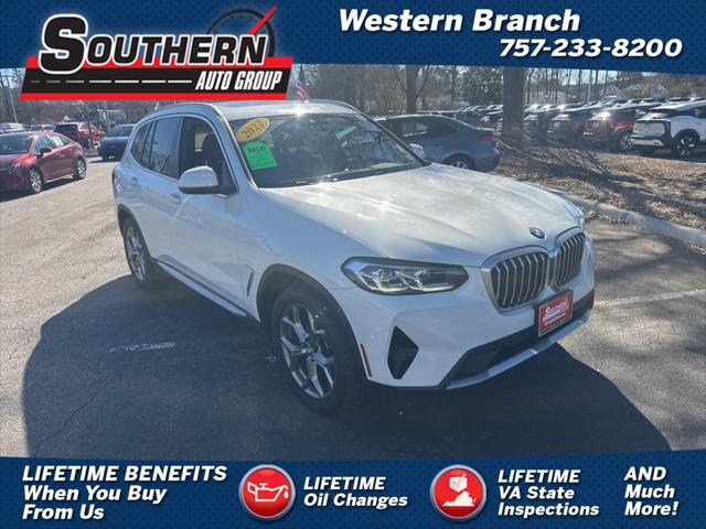 2022 BMW X3 sDrive30i