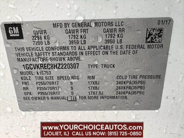 2017 Chevrolet Silverado 1500 1LT