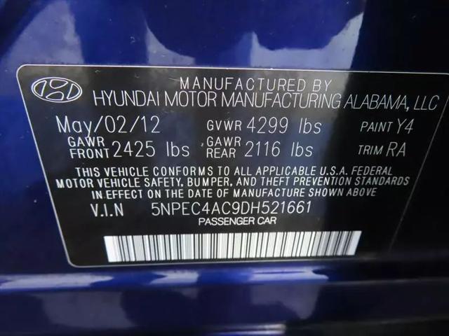 2013 Hyundai Sonata Limited