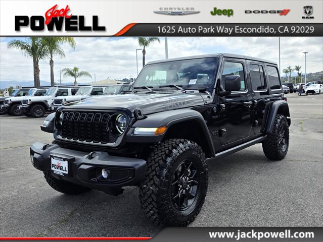 2025 Jeep Wrangler WRANGLER 4-DOOR WILLYS