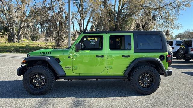 2025 Jeep Wrangler WRANGLER 4-DOOR WILLYS