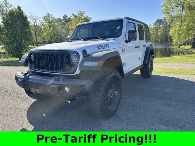 2025 Jeep Wrangler WRANGLER 4-DOOR WILLYS