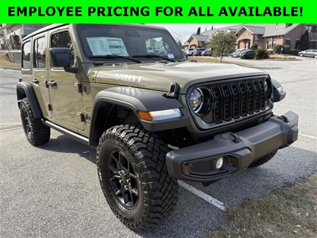2025 Jeep Wrangler WRANGLER 4-DOOR WILLYS