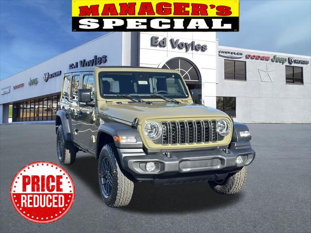 2025 Jeep Wrangler WRANGLER 4-DOOR SPORT S