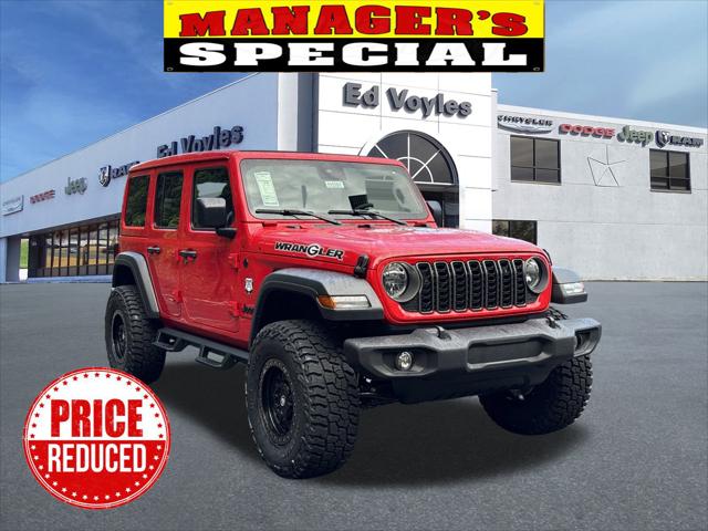 2025 Jeep Wrangler WRANGLER 4-DOOR SPORT S