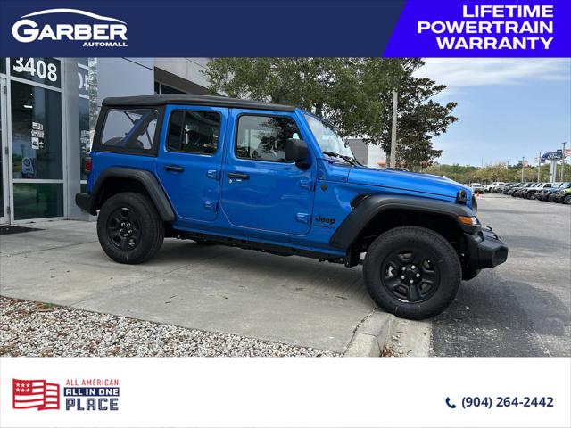 2025 Jeep Wrangler WRANGLER 4-DOOR SPORT