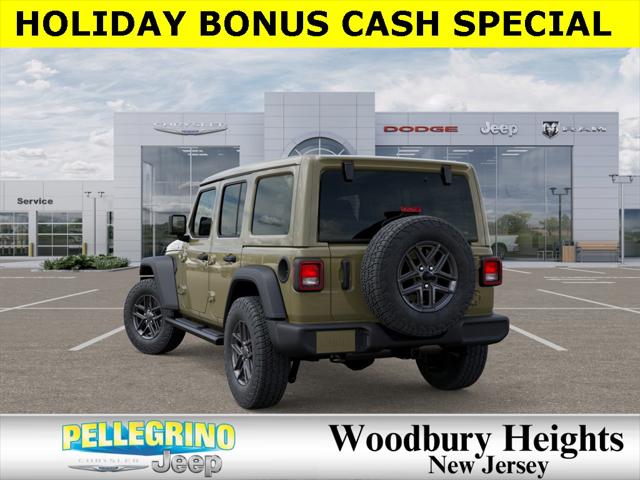 2025 Jeep Wrangler WRANGLER 4-DOOR SPORT S