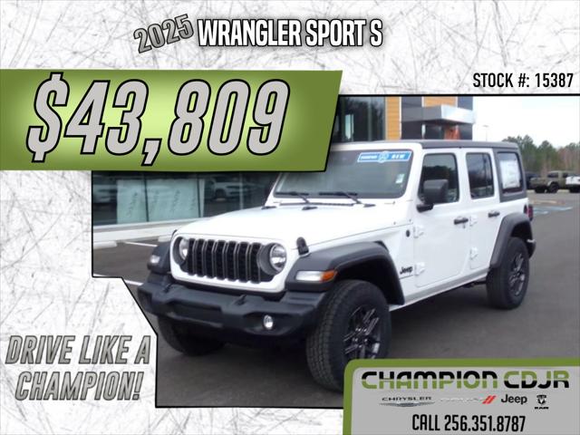 2025 Jeep Wrangler WRANGLER 4-DOOR SPORT S