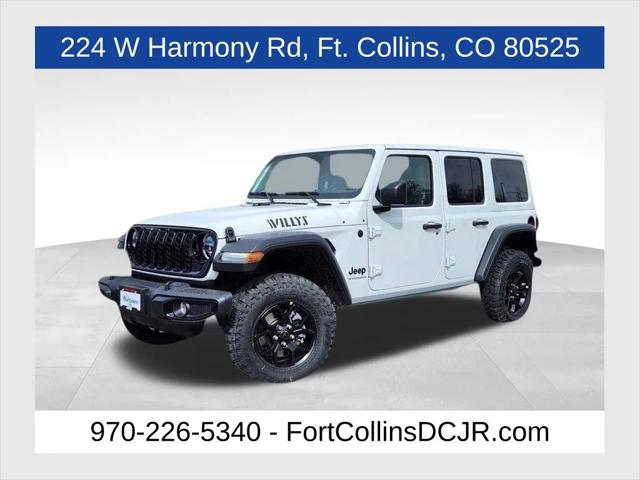 2025 Jeep Wrangler WRANGLER 4-DOOR WILLYS 2025 Jeep Wrangler WRANGLER 4-DOOR WILLYS