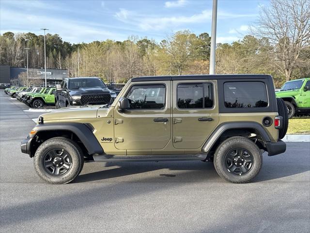 2025 Jeep Wrangler WRANGLER 4-DOOR SPORT