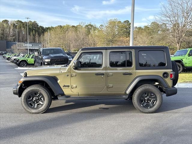 2025 Jeep Wrangler WRANGLER 4-DOOR SPORT 2025 Jeep Wrangler WRANGLER 4-DOOR SPORT